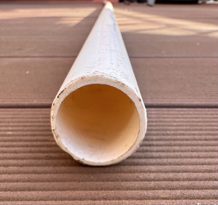 Tubo de plástico em pvc com isolamento retardador de chama