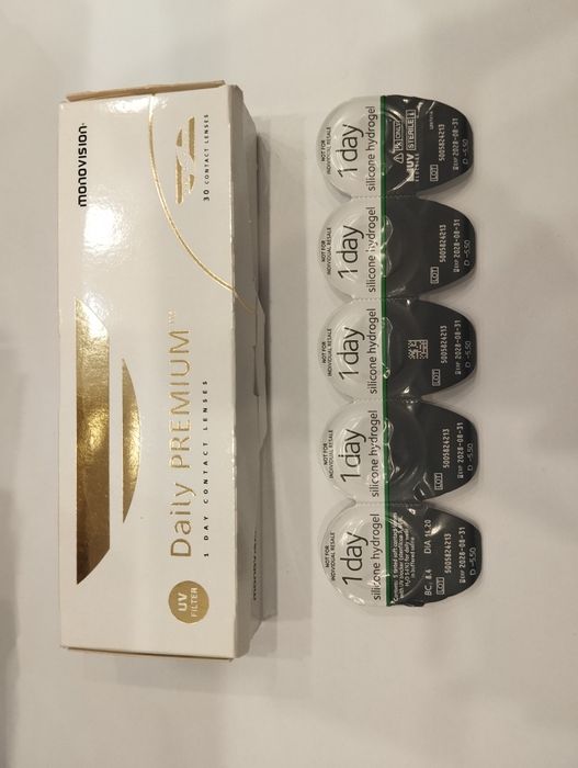 Soczewki -5.50 25szt
