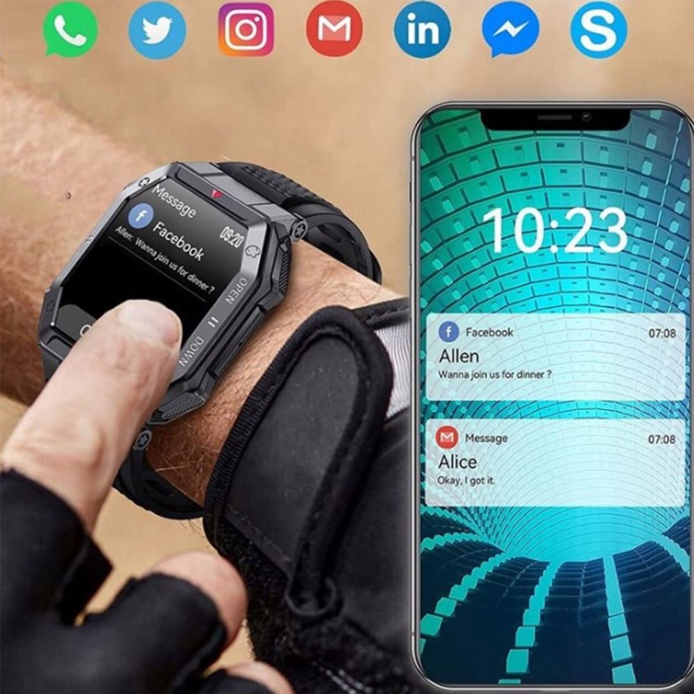 Militarny smartwatch hit