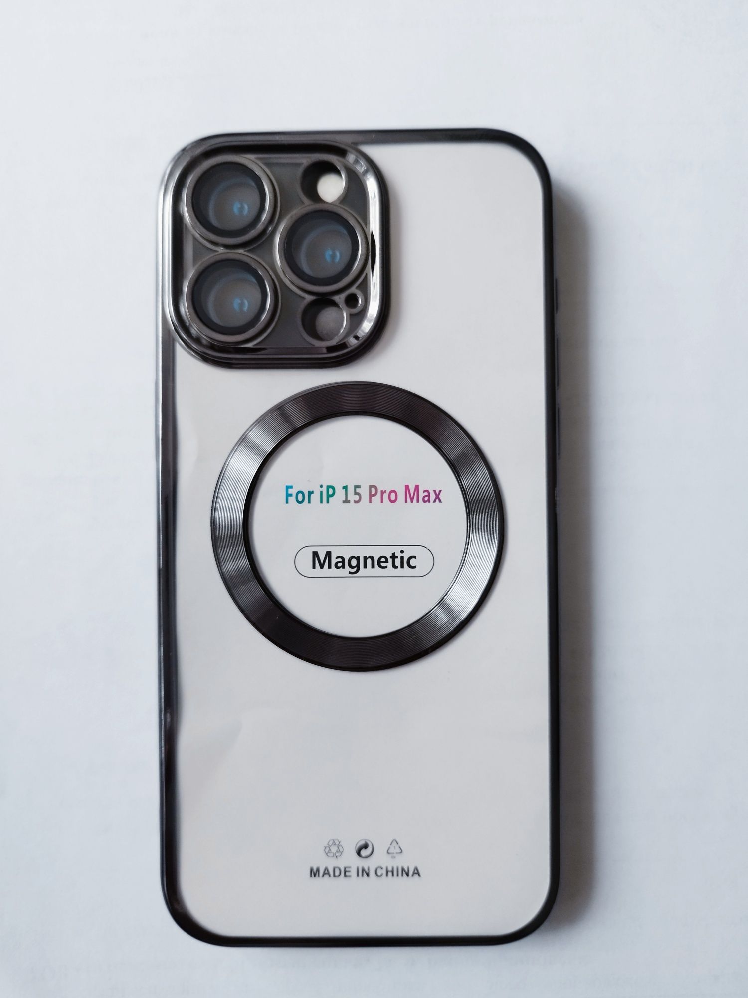 Смартфон бампер чохол  накладка Iphone 15 Pro max