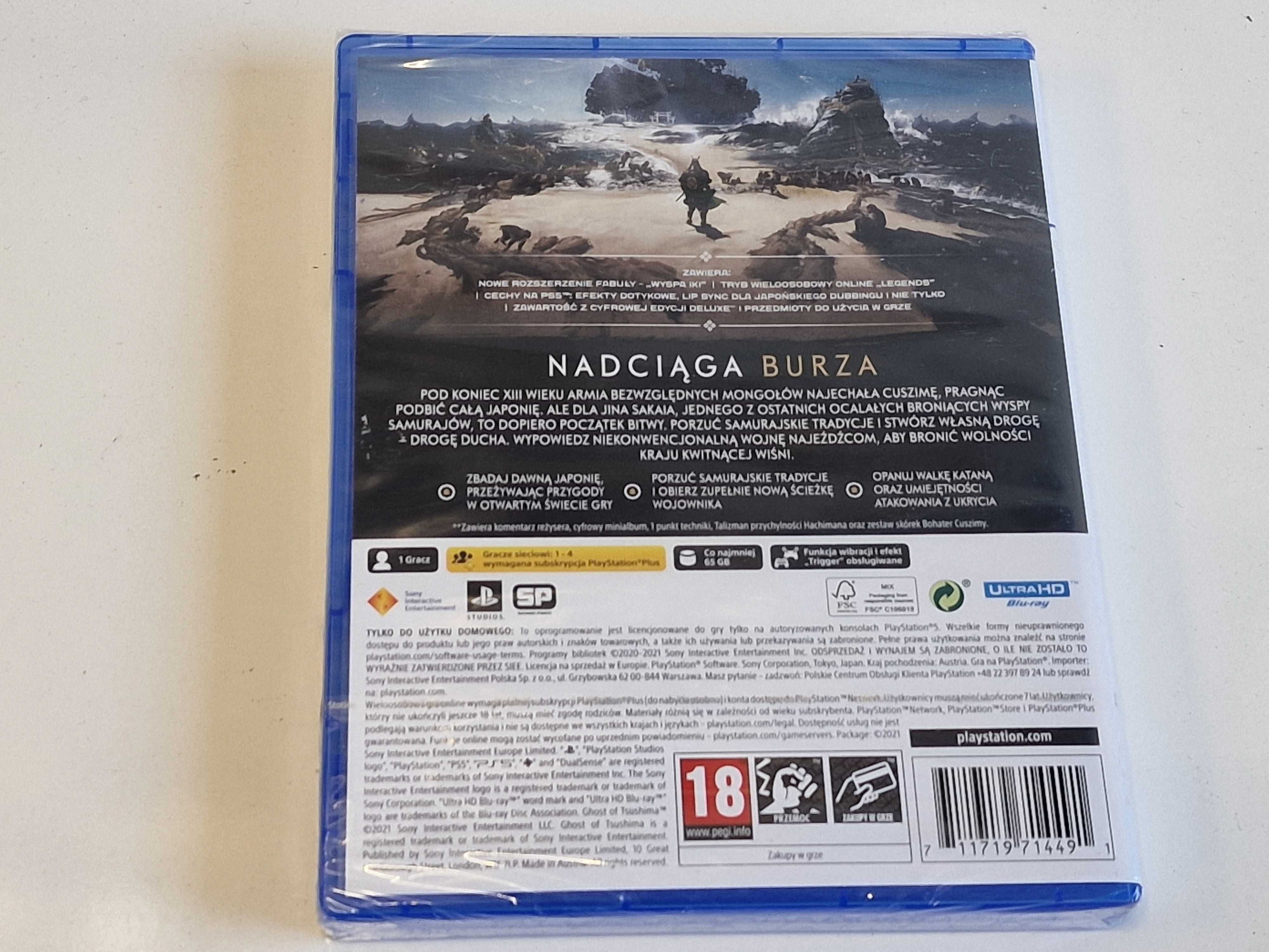 Ghost Of Tsushima Director's Cut PS5 Sklep Zamiana