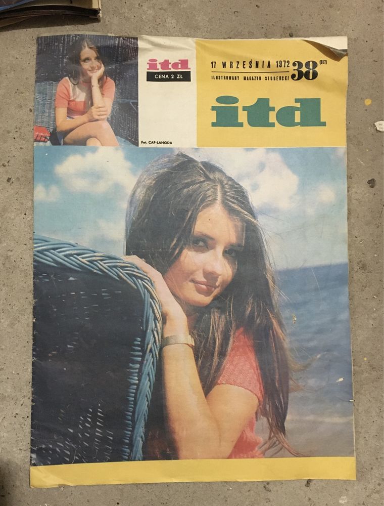 itd - Ilustrowany Magazyn Studencki z 1972 roku