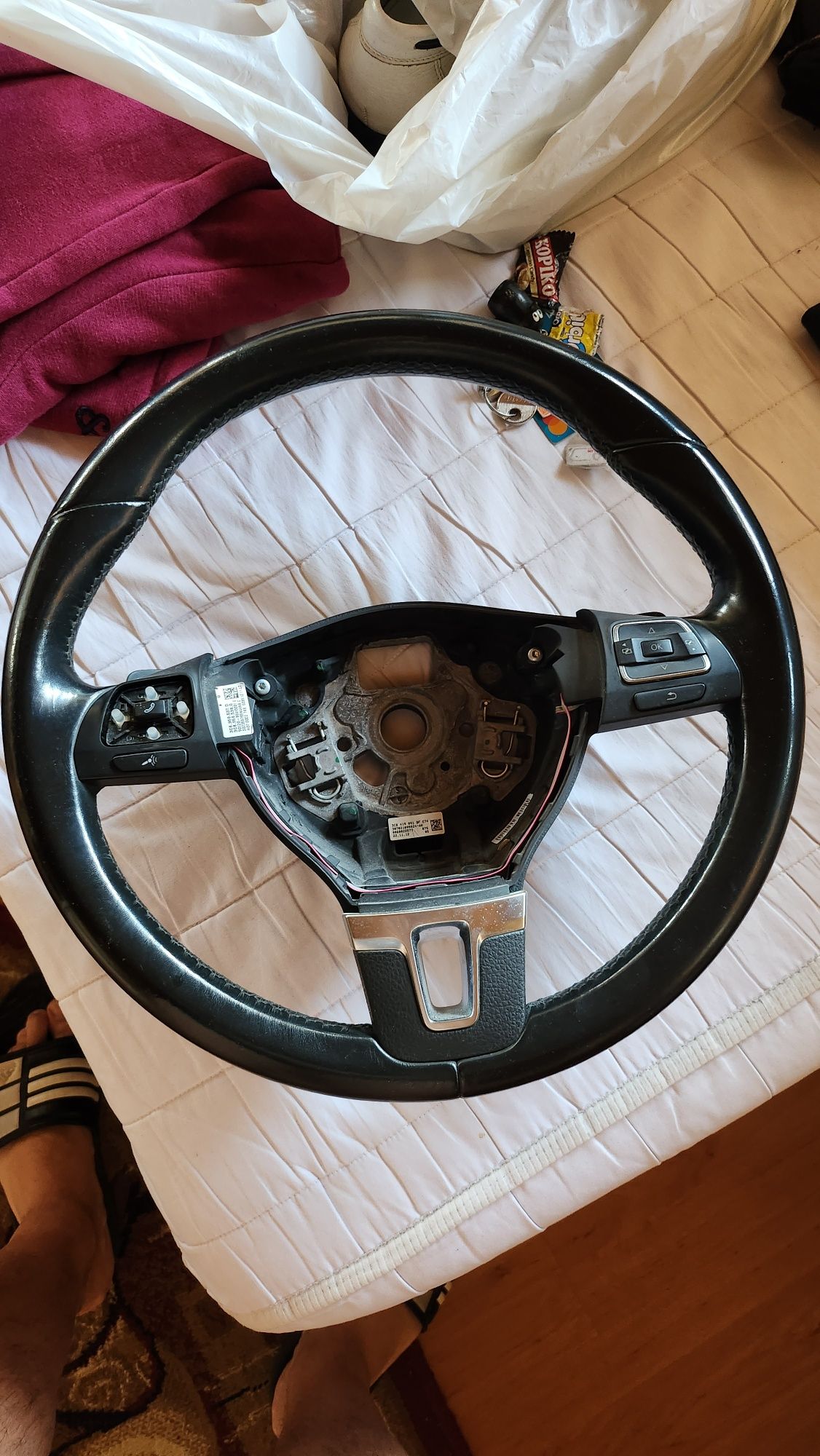 Kierownica Multi vw łopatki vw b6 b7 cc