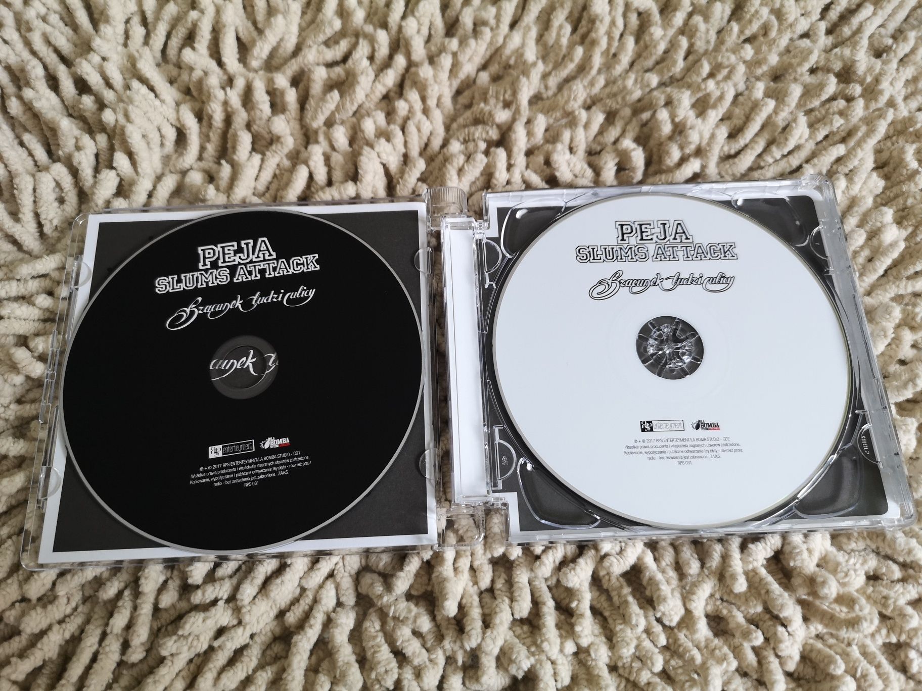 (2CD) Peja Slums Attack - Szacunek Ludzi Ulicy | DJ Decks | AUTOGRAFY