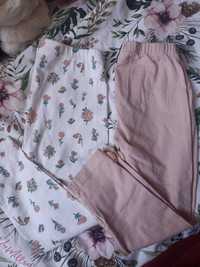 Legginsy 98/104 kwiaty jak newbie i gratis