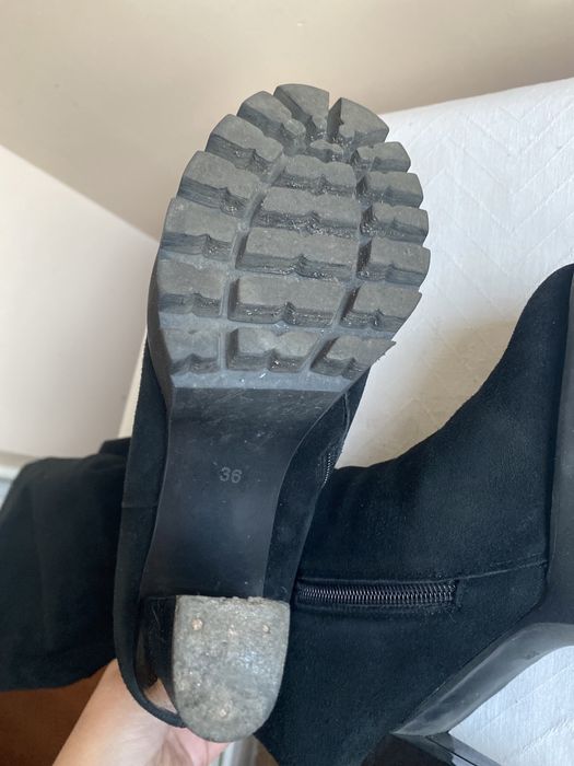 Замшеві зимові черевики Fabio Monelli