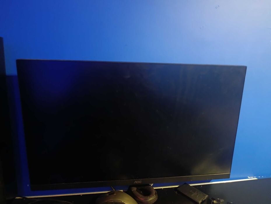 Monitor AOC uszkodzona matryca