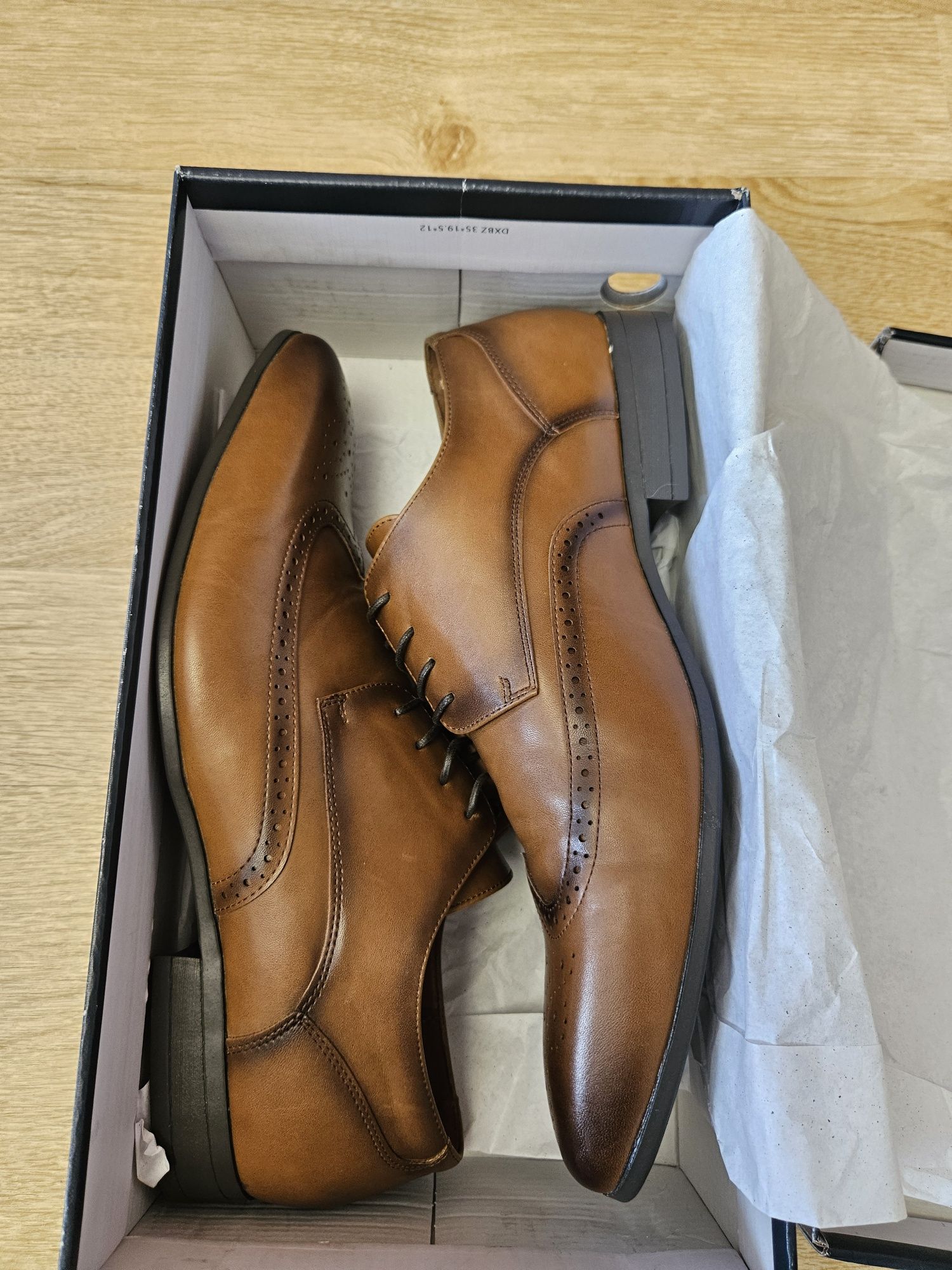 Buty męskie wizytowe Pier One r. 43 / 44 półbuty wiązane