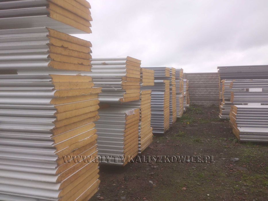 Płyta obornicka panelowa, jednostronna 40mm, kolor biały, 2 gatunek