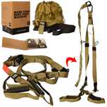 Original, Петли TRX TACTICAL FORCE T3 ,подвесные, фитнес петли