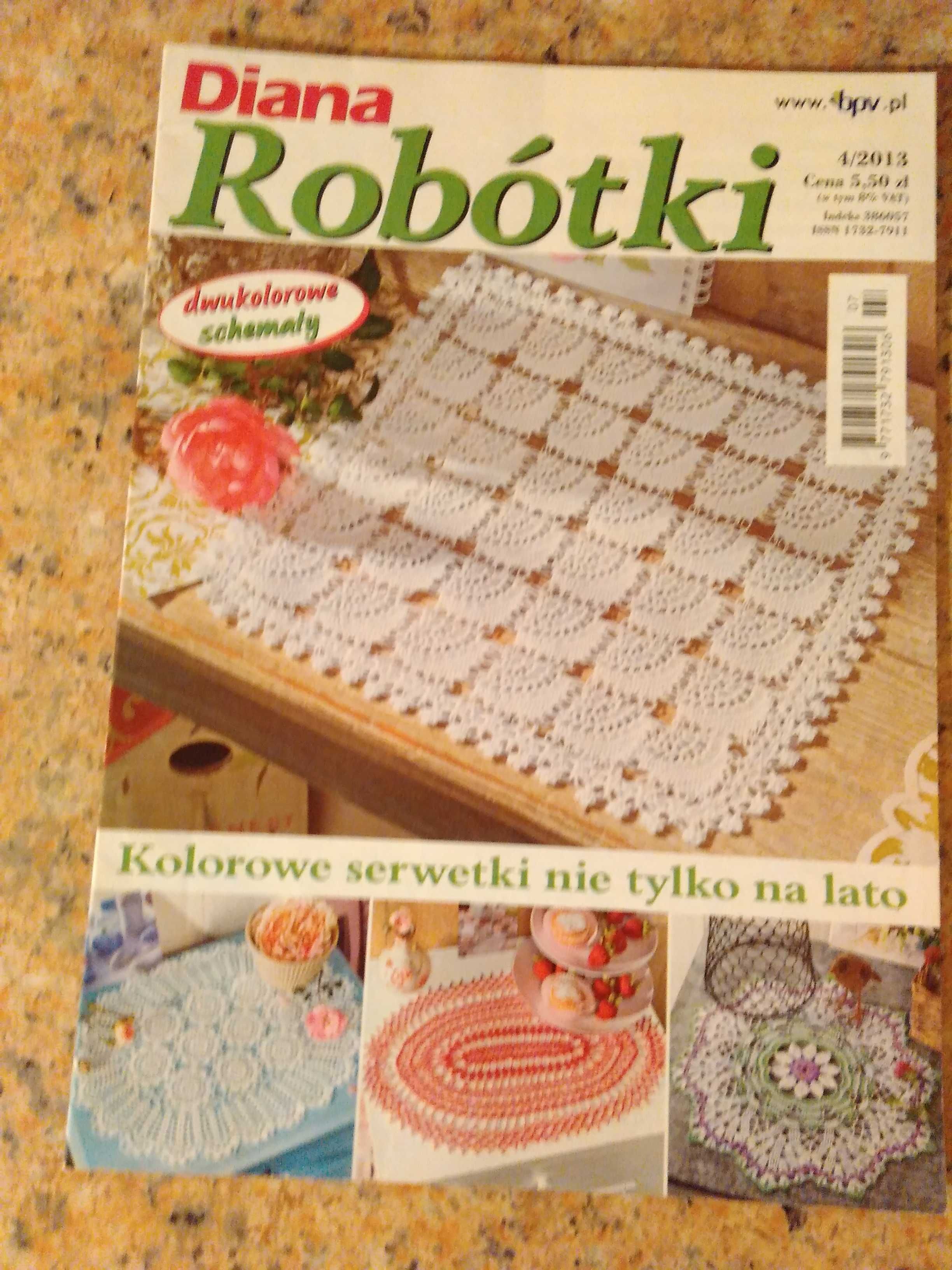 Diana  4/2013 robótki ręczne szydełko