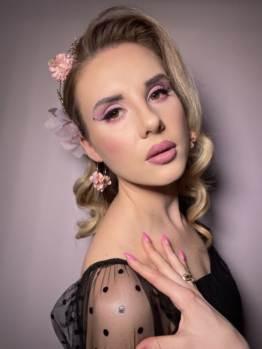 Makijaż okolicznościowy ślubny z dojazdem