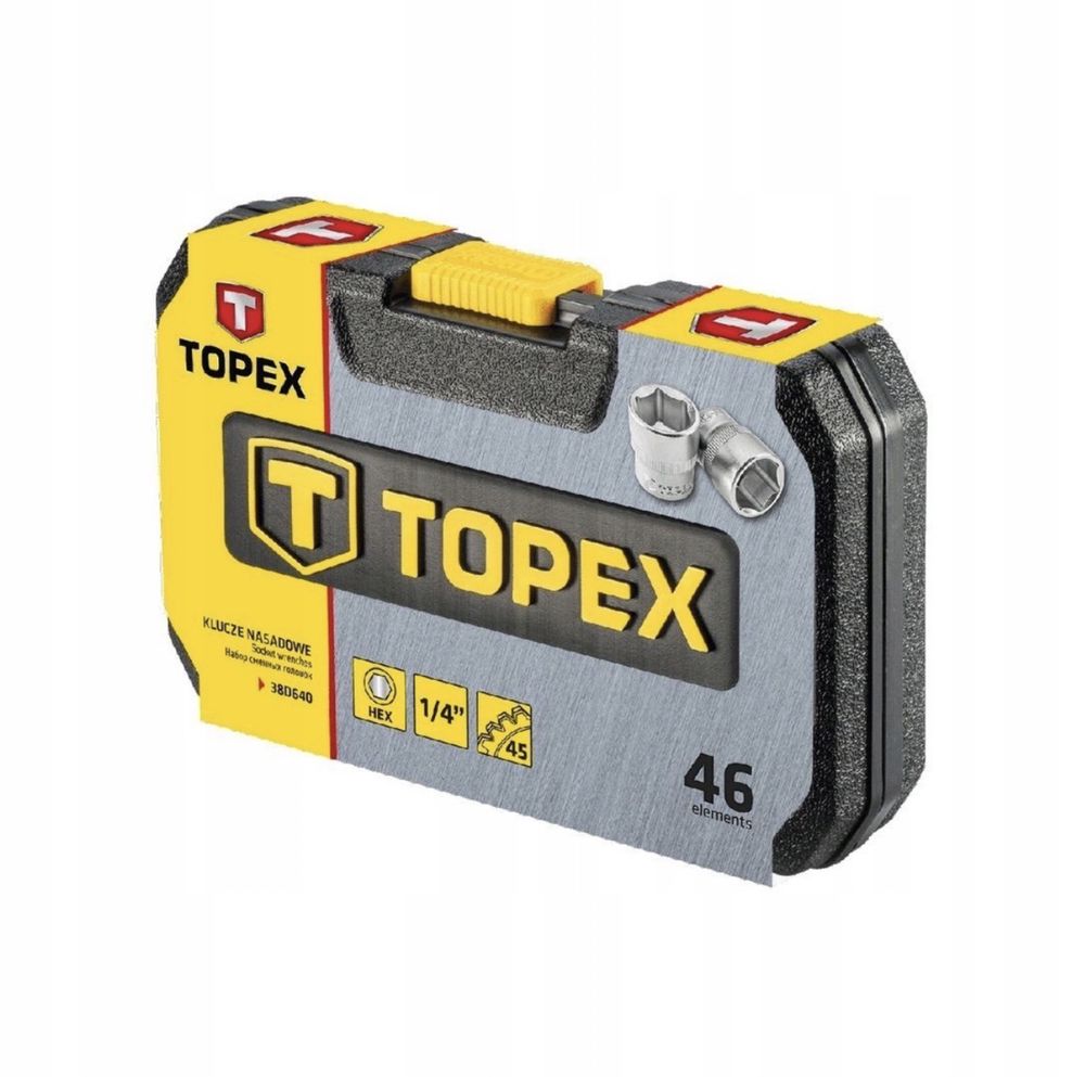 Набор инструмента  1/4 46 ед. Topex