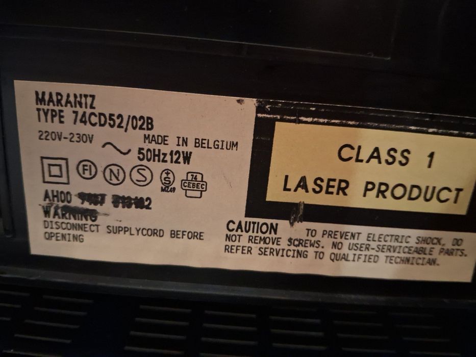 Дека Marantz CD 52+тюнер Marantz ST-40