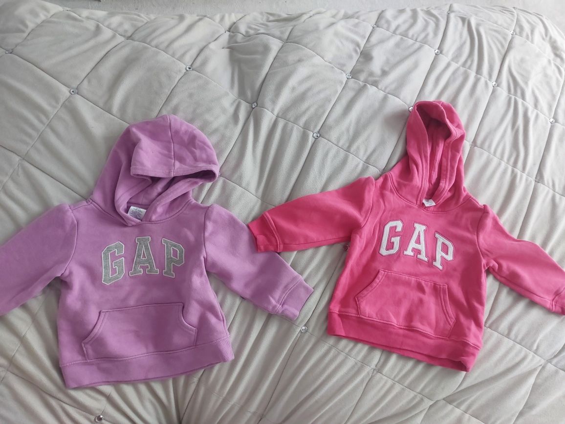 Gap 3 lata 104 fioletowa liliowa 110  bluza z kapturem