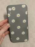 Szary etui IPhone XR