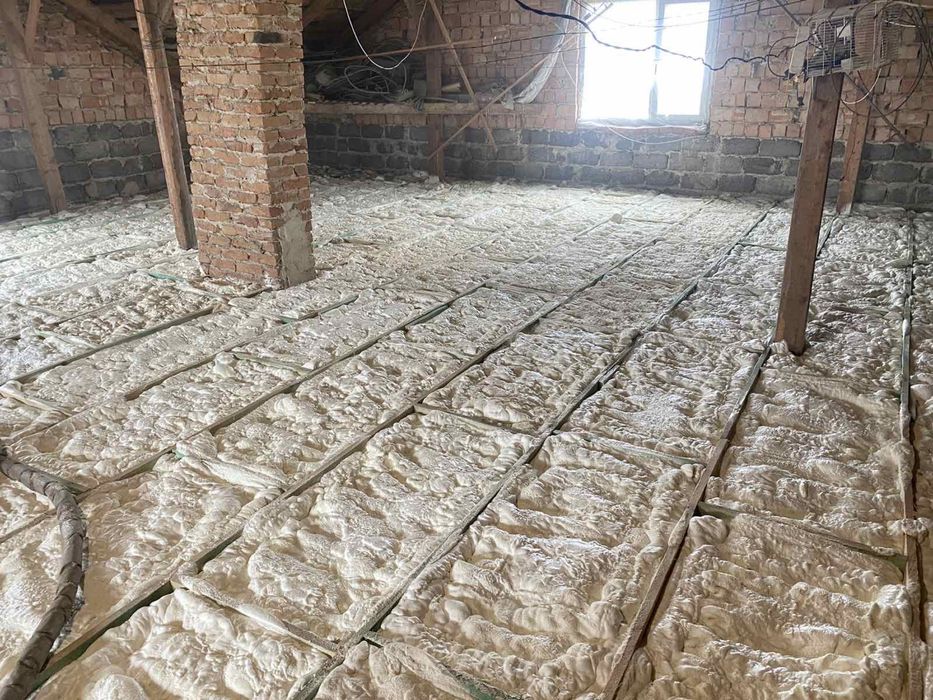 БЕЗ посередників!Утеплення заливною піною ППУ,утеплення будинку