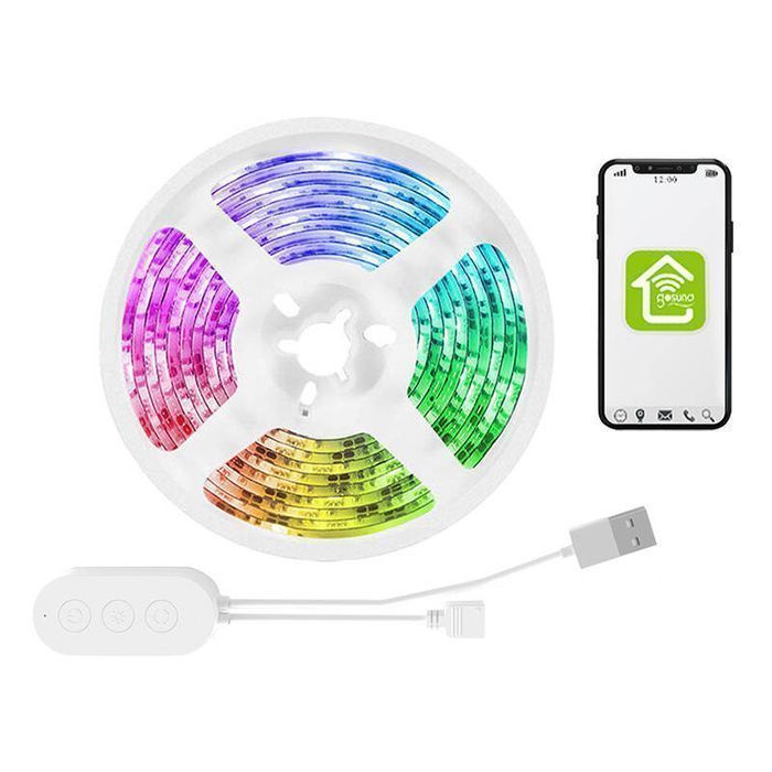 Inteligentna Taśma Wifi Rgb Led Gosund Sl1 (2,8M) Tuya