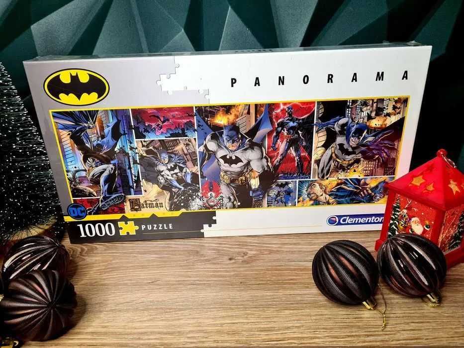 Puzzle Batman panorama Clementoni 1000 el zabawki