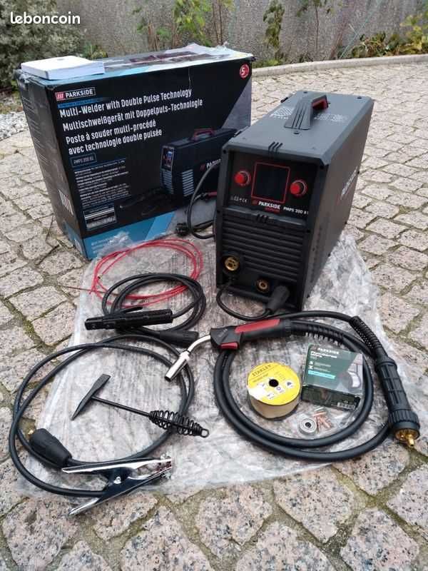 PARKSIDE PERFORMANCE Spawarka impulsowa MIG PMPS 200 B1 200 A NOWA