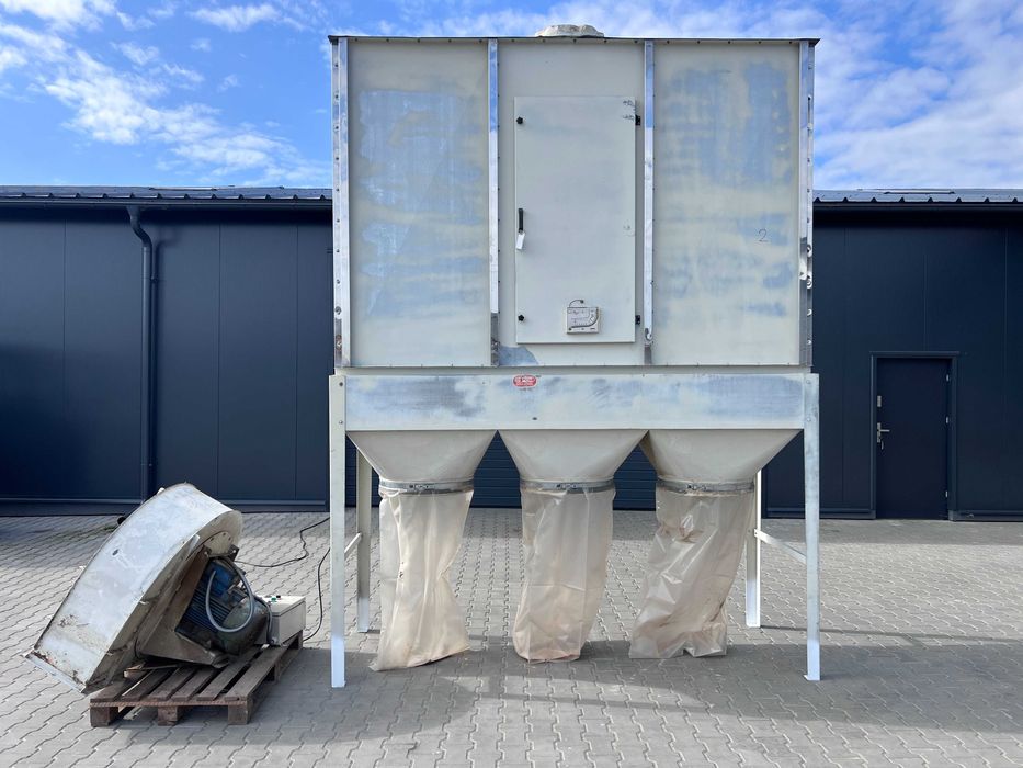 Odciąg trocin 3 workowy MAPELLI 11 kW (1365)