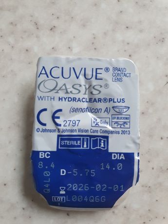 Soczewka kontaktowa ACUVUE Oasys -5,75