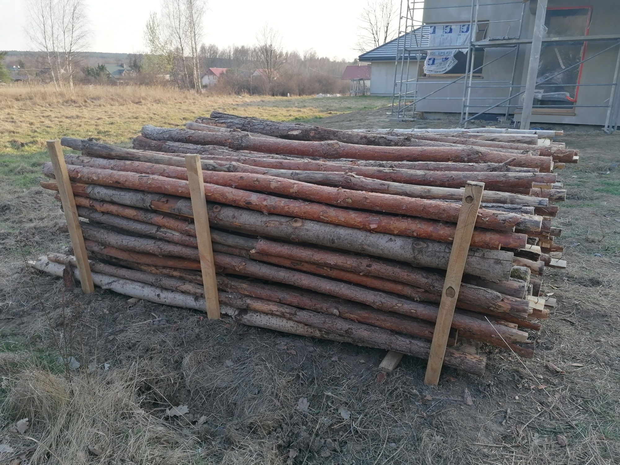 Stemple budowlane 250cm 270 cm 2,5m - 2,7m