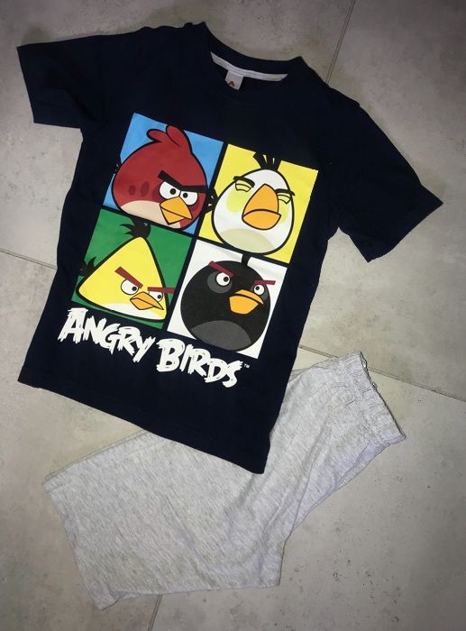 H&M piżamka dla chłopca Angry Birds 110/116 4-6 lat