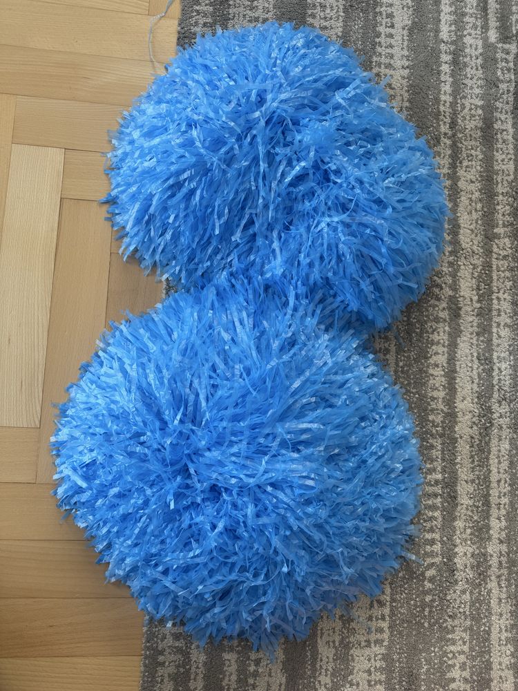 Pompony cheerliderki 2 szt. Rozm M