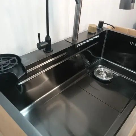 РОЗПРОДАЖ Кухонна раковина з нержавіючої сталі / Багатофункціональне м