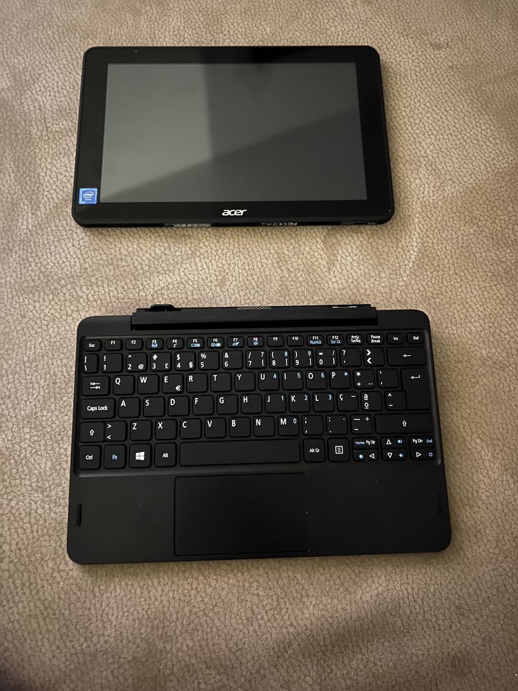 Tablete acer com teclado