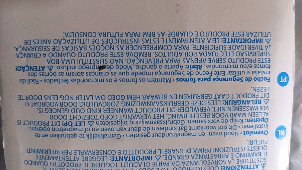 Fecho de segurança para fornos