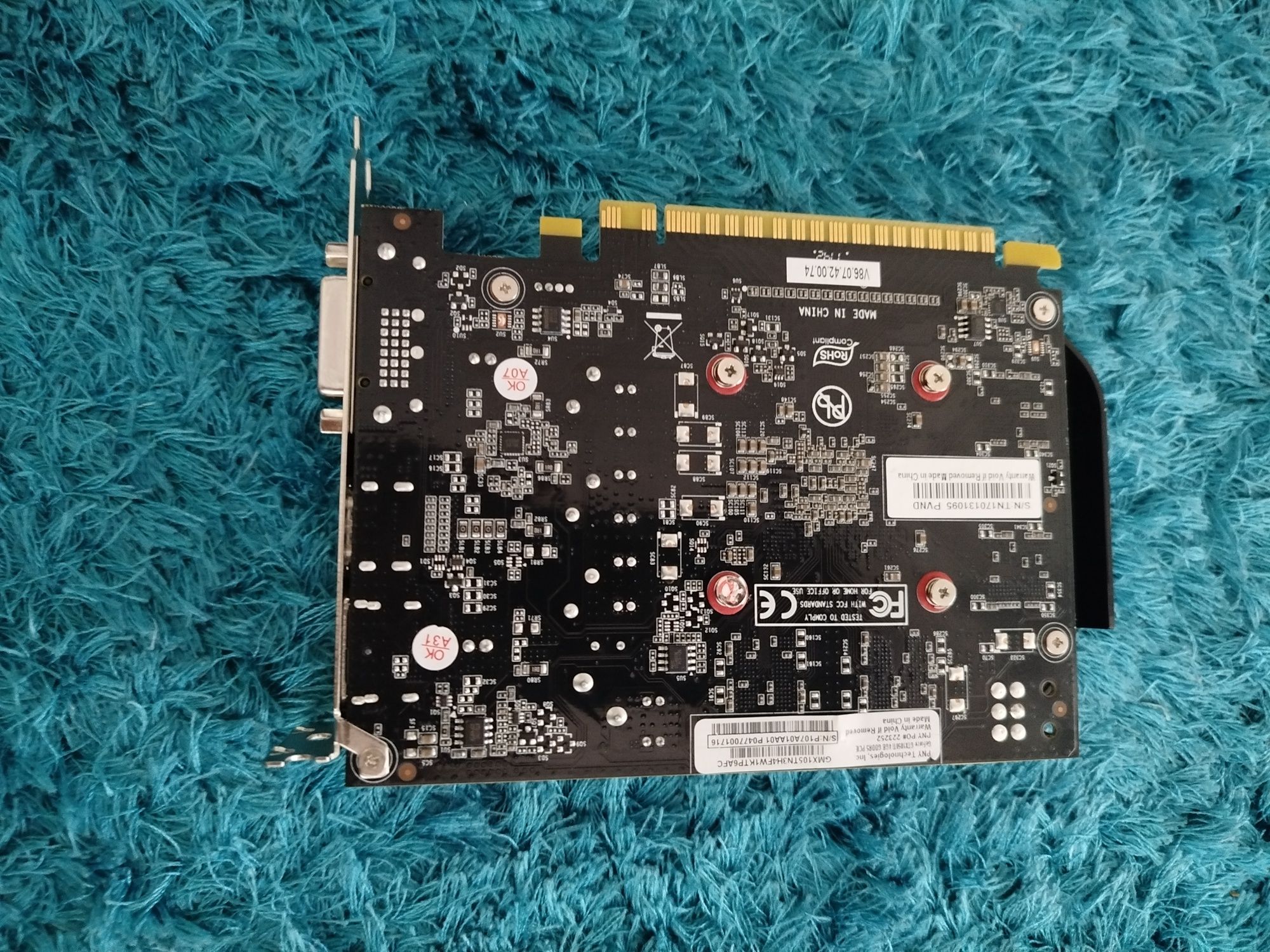 Placa gráfica GTX 1050ti 4g