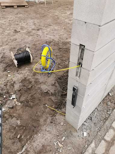 Instalacja elektryczna, alarm, kamery, internet, przyłącze, dom/ blok
