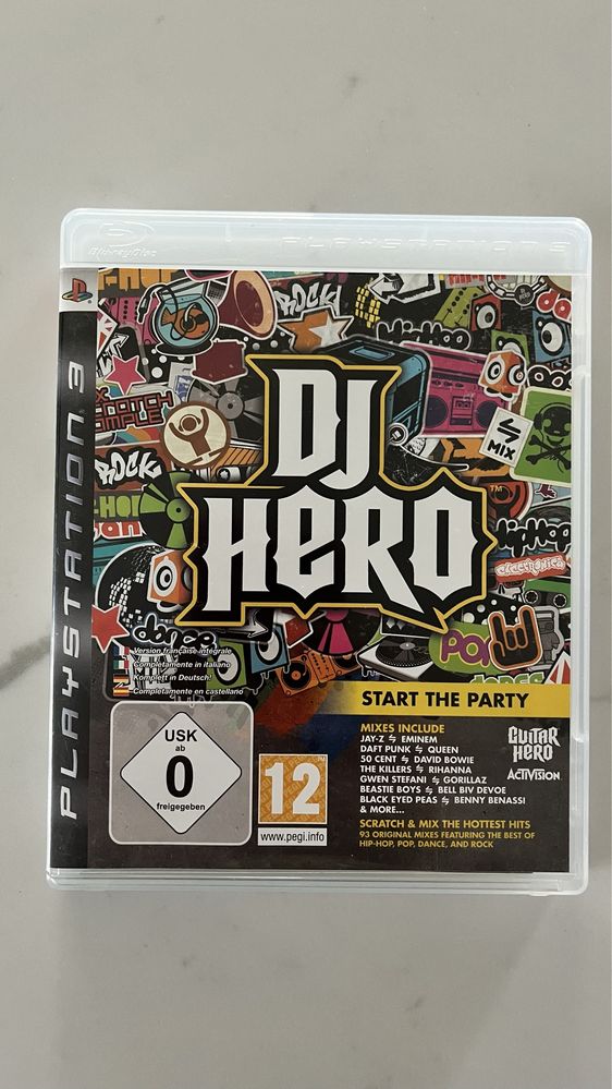 Gry na Play Station 3 PS 3 - DJ Hero + mikser