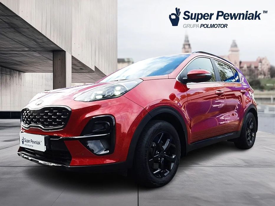 Kia Sportage Grupa Polmotor Salon Polska 1.6 Benzyna 2021r. BLACK EDITION Gwarancja