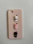 Case iPhone 7 różowy kawa