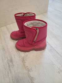 Buty zimowe śniegowce dla dziewczynki