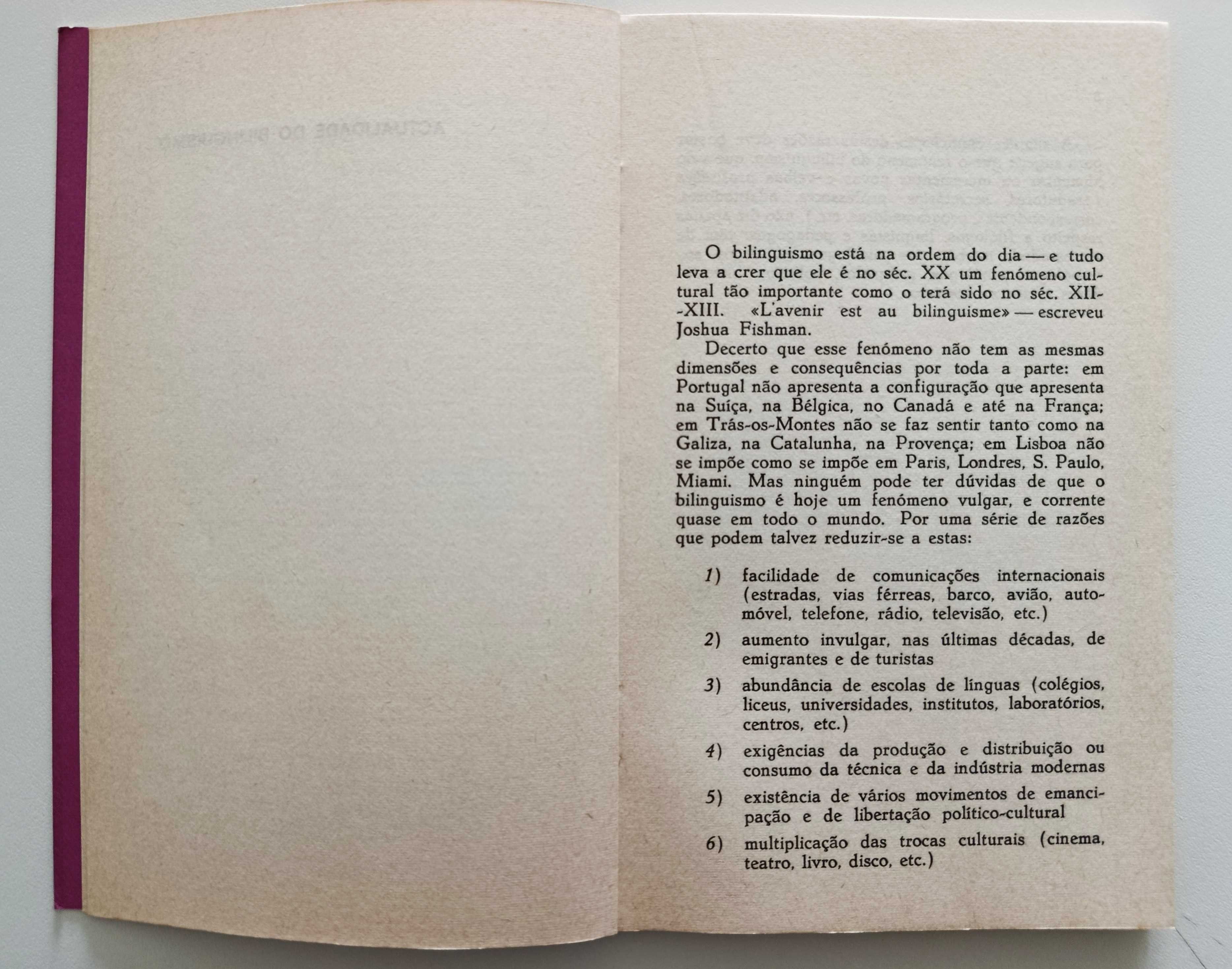 Arnaldo Saraiva | Bilinguismo e Literatura