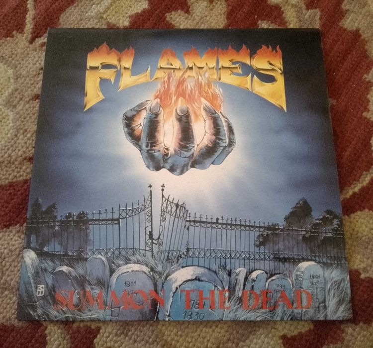 Flames - " Summon The Dead " ... LP vinil 1a edição
