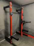 RACK 80x80x3 + STACJA DIP + belki asekuracyjne / klatka siłownia