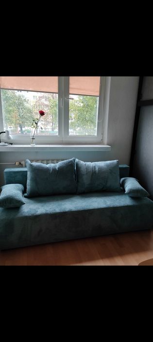 Sofa turkusowa Libia ( gratis biurko z krzesłem)
