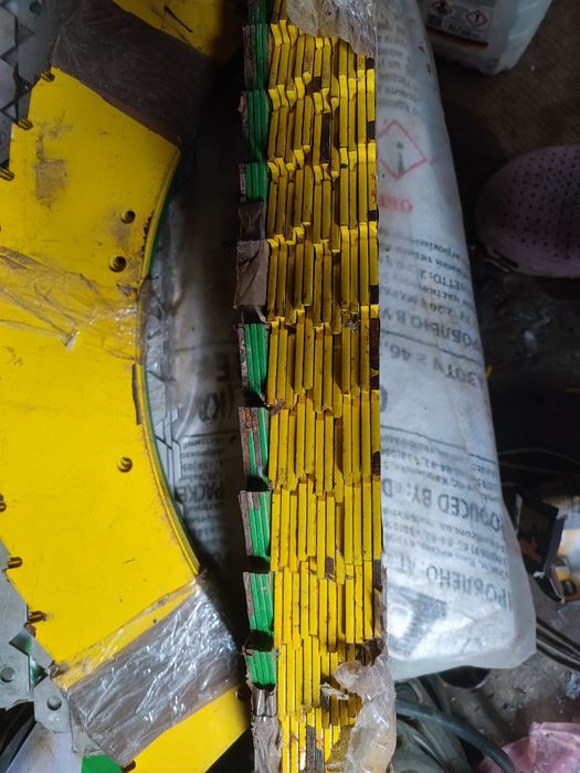 Ножи жатки кукурузного комбайна ягуар