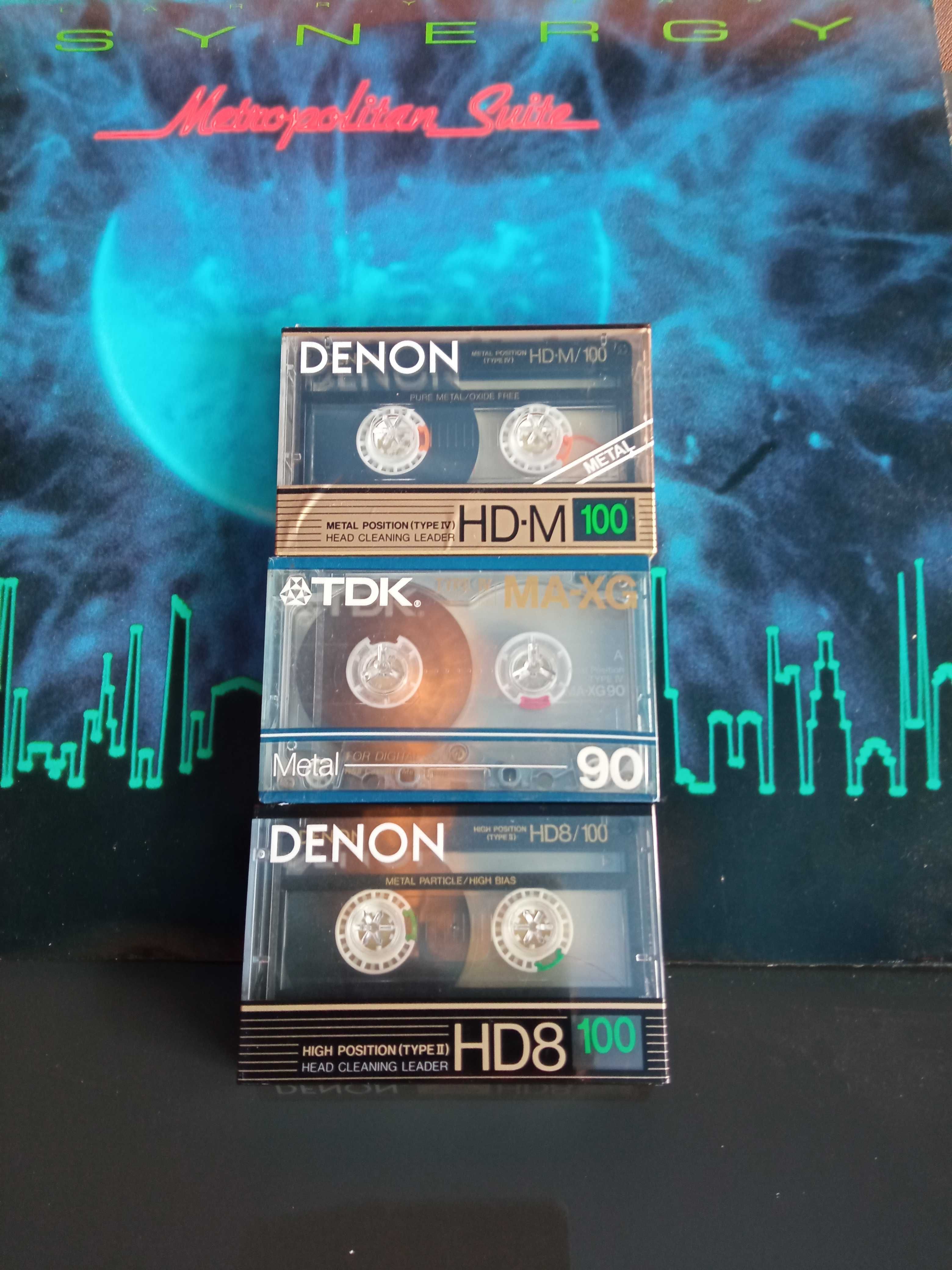 Cassetes de metal originais ! TDK DENON ! High-End ! Brandnew ! Sealed