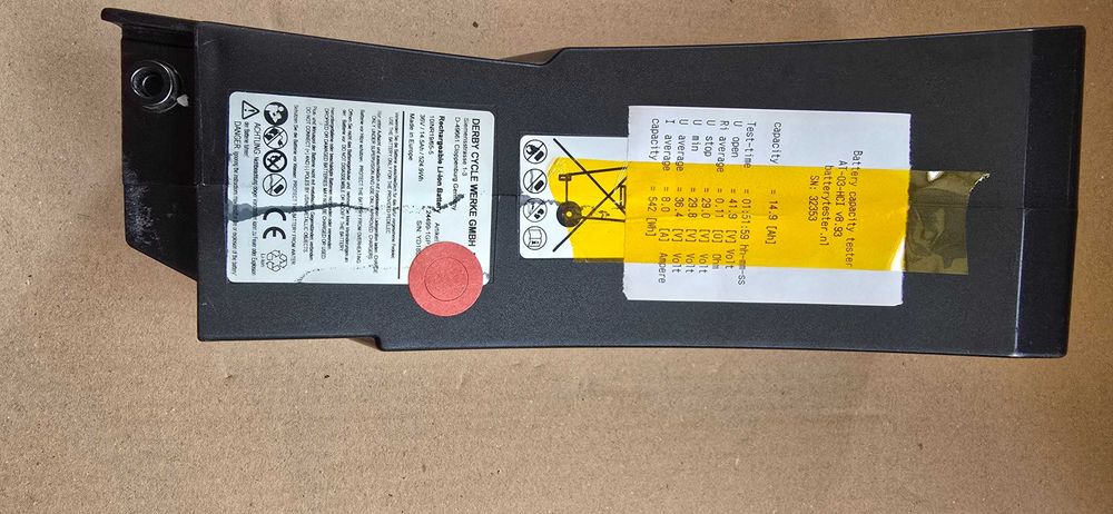 Kalkhoff Impulse Bateria   15ah  Nowa  Gwaracja