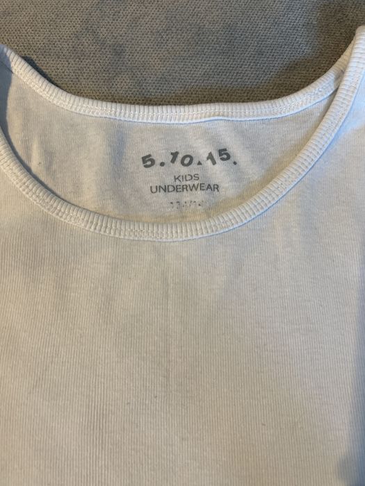 Podkoszulka biała 134/140