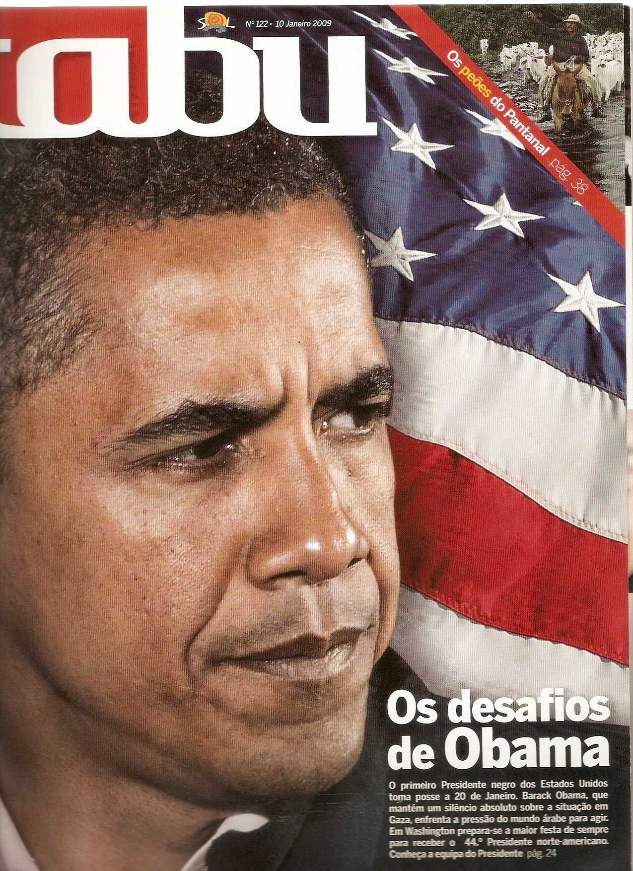 Barack Obama na capa da revista em 2009