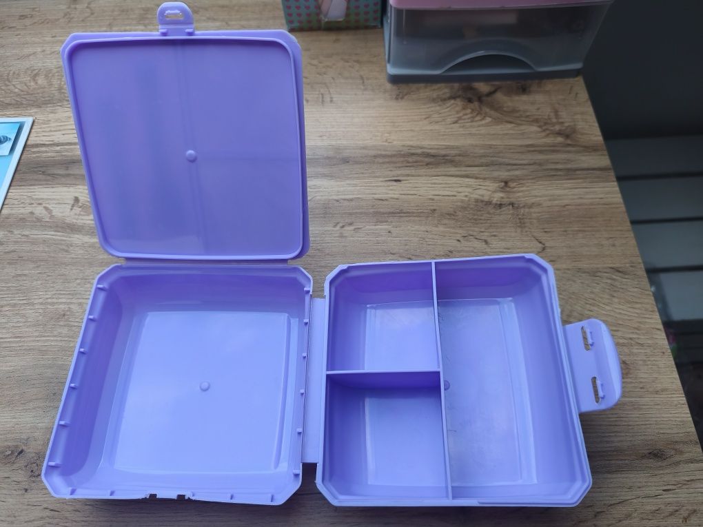 Lunchbox dzielony koty Meow
