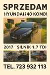Sprzedam Hyundai i40 Kombi wersja biznes z polskiego salon