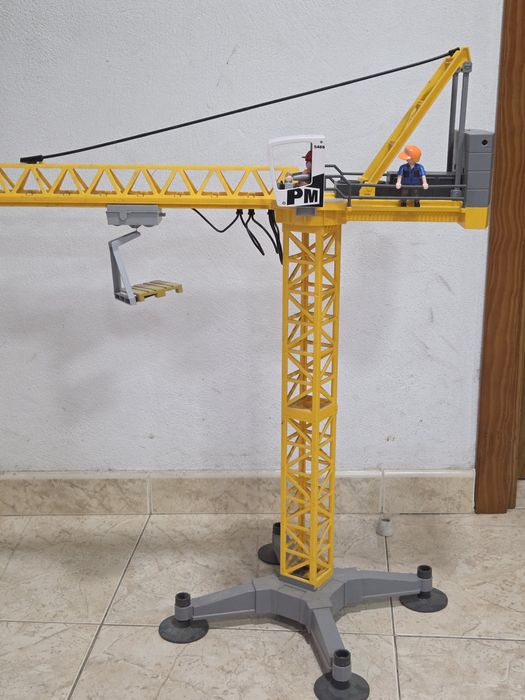 Grua amarela Playmobil